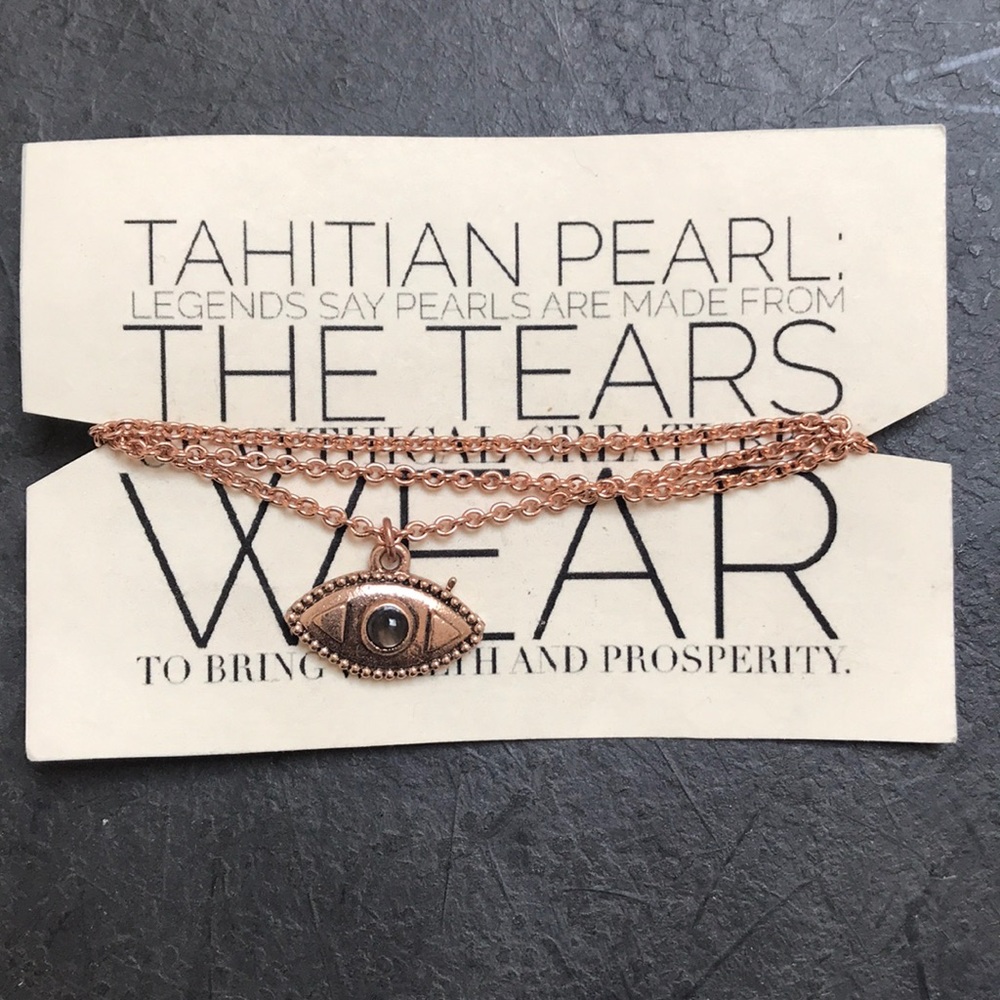 Evil eye necklace
